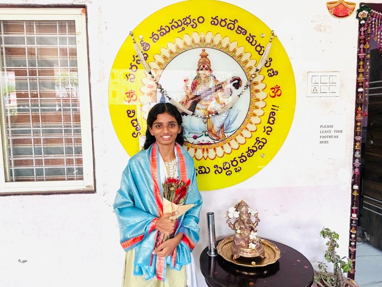 Namratha — proud alumna of Sree Vaagdevi High School